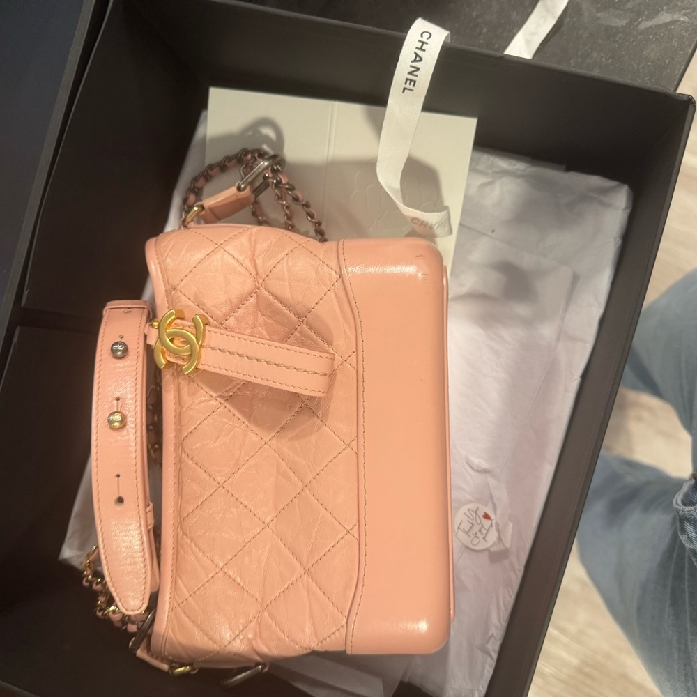 Chanel Blush Pink Quilted Shoulder Bag